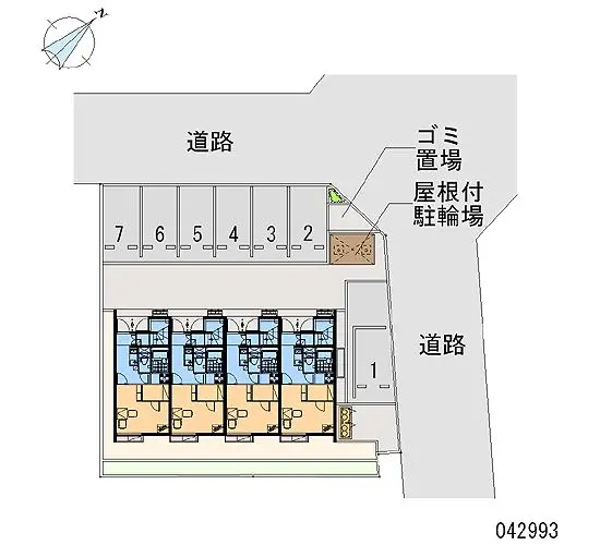 つくばみらい市紫峰ヶ丘２丁目 月極駐車場
